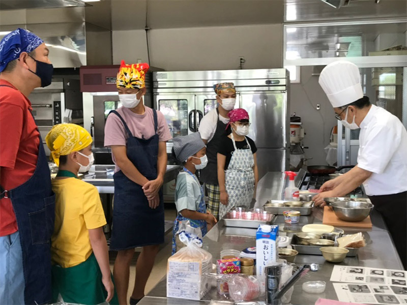 夏休み！パパと作ろうミルクスイーツ 会場風景.1