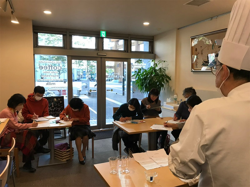 おうちで作ろう素敵なクリスマスパフェ 会場風景.1