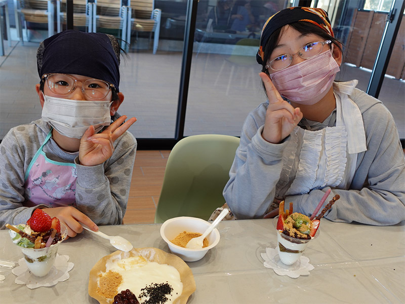 親子でチャレンジ ミルクで作るお正月の和スイーツ 会場風景.2