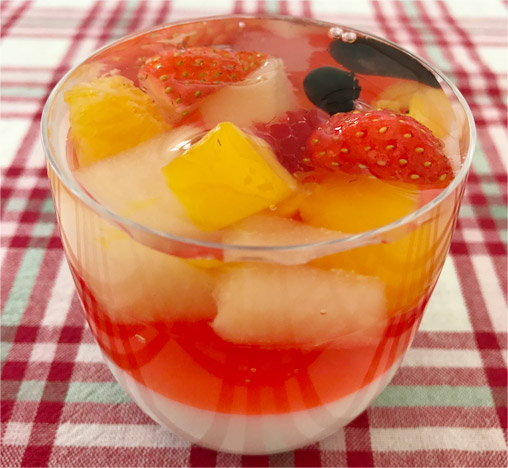 秋色ミルクゼリー