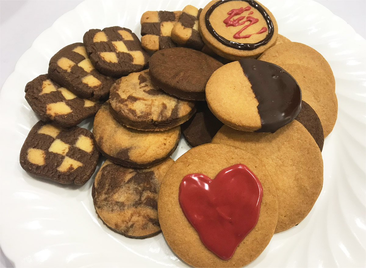 簡単バレンタインクッキー